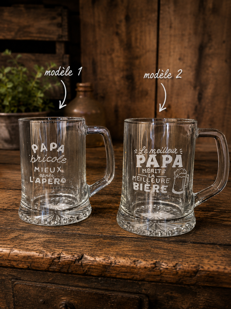 Choppe bière Spécial PAPA